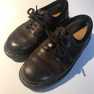 Dr Martens Air Wair Brown Youth Size 4 A3570